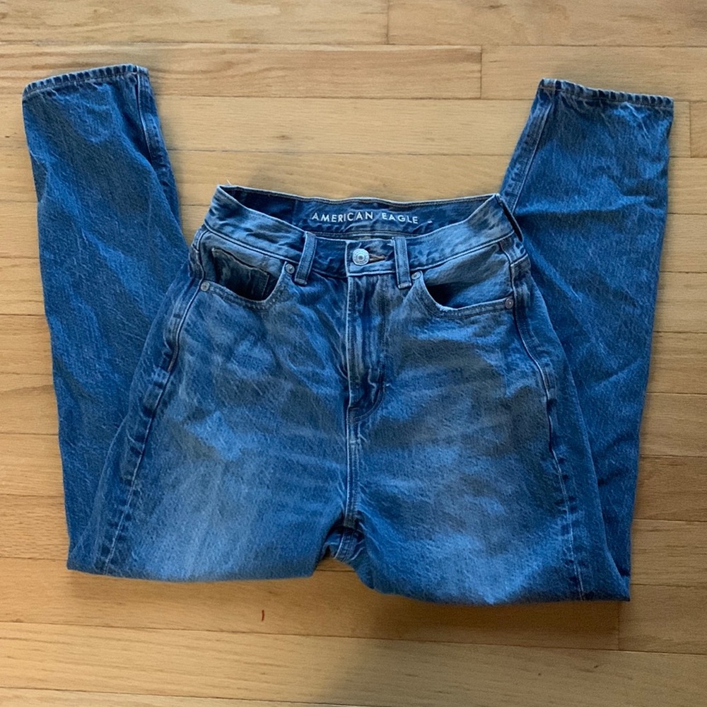 American Eagle Highest Rise Mom Jeans 000 X-Short